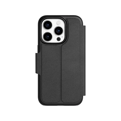 TECH21 EVOLITE WALLET CASE FOR IPHONE 15 PRO 3 CARD STORAGE STAND ‎NEW T21-10271 - Image 1 of 3