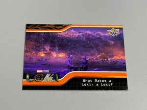 2023 Upper Deck Loki Season 1 Orange Parallel #44 What Makes A Loki A Loki