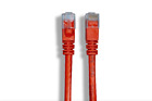 Cavo cavo patch Ethernet rame Cat5E 350 MHz con stivali rosso