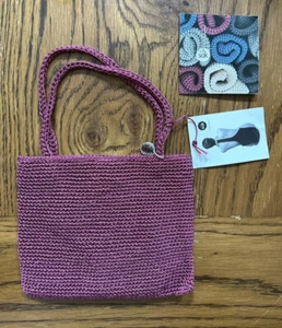 Neu mit Etikett The Sak klassische Minis Fuschia Geldbörse Tasche gehäkelt - Bild 1 von 4