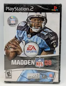 Madden NFL 08 Football Sony PlayStation 2 PS2 NEW SEALED - Picture 1 of 6