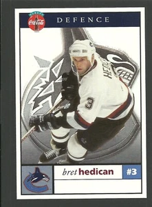 Bret Hedican Vancouver Canucks 1997-98 Hockey Postcard - Picture 1 of 2