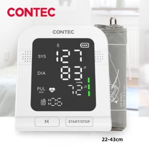 Digital Arm Blood Pressure Monitor Heart Rate BP Meter Tester Large 22-43CM Cuff - Picture 1 of 10