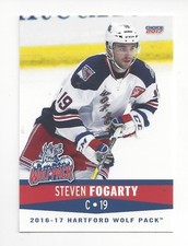 2016-17 Hartford Wolf Pack (AHL) Steven Fogarty