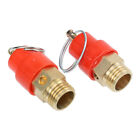 2 Pcs Valves for Air Compressor Safety with 1/4 NPT Receiver Tank