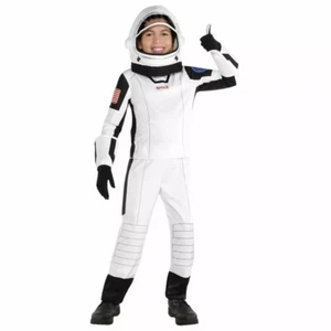 In Flight Space Suit Astronaut Halloween Costume Boys Child Small 4-6 Years NEW - Picture 1 of 6