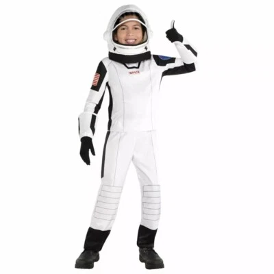 Traje espacial en vuelo astronauta disfraz de Halloween niños niños pequeños 4-6 años NUEVO Foto 1 de 4