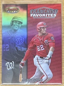 2020 Bowman's Best Juan Soto franchigia preferiti #FFA-JS Washington Nationals - Foto 1 di 2