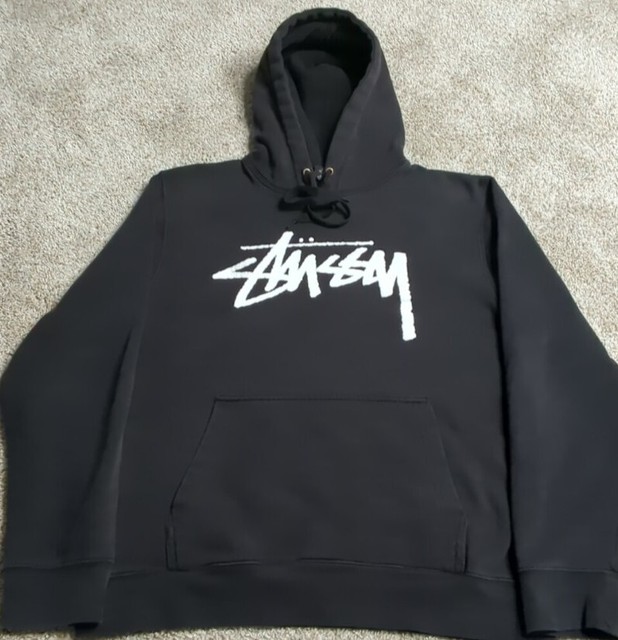 Stussy early 00's Monogram Zip-Up Hoodie - M – Warmwaves