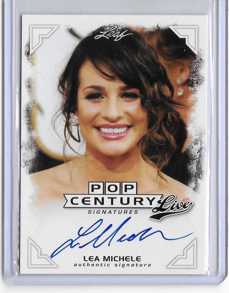 2014 LEAF POP CENTURY LEA MICHELE AUTO GLEE RACHEL BERRY - Image 1 of 1