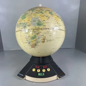 Geosafari World Exploratoy Model 6498 Electronic Talking Globe Geography Game - Picture 1 of 7