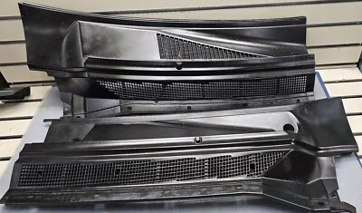 🔥2004-2010 Nissan Titan Armada Windshield Grille Cowl Top Left/Right Cover Set - Image 1 of 4