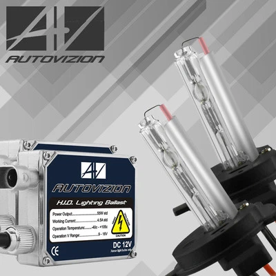55W Hi/Low Dual Beam Bulbs HID H4 9003 Xenon Bi-xenon Headlight Conversion Kit - Image 1 of 4