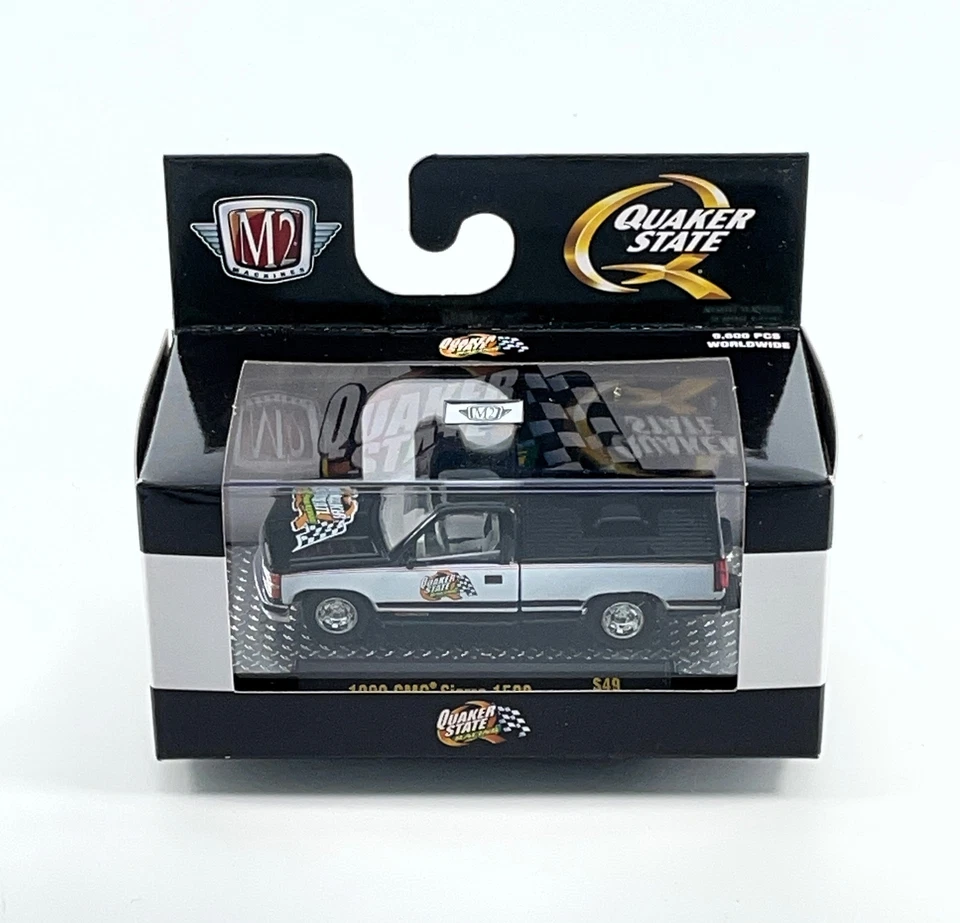 M2 Machines 1 64 Diecast Cars 1989 GMC Sierra 1500 Quaker State S49 - Image 1 of 1