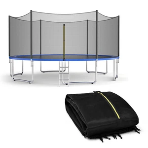 8FT/10FT/15FT/16FT Trampoline Safety Net Replacement Protection Enclosure Net - Picture 1 of 9