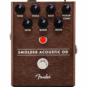 Fender Smolder Acoustic Overdrive Guitar Effects Pedal, 023-4550-000 - Picture 1 of 7