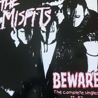 MISFITS-Beware The Complete Singles '77/'82 LP (Red vinyl) MINT - Image 1 of 4