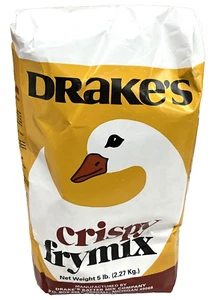 Drake's Crispy Fry Mix Seasoned Coating Mix 5 lbs Drakes Breading - Picture 1 of 1