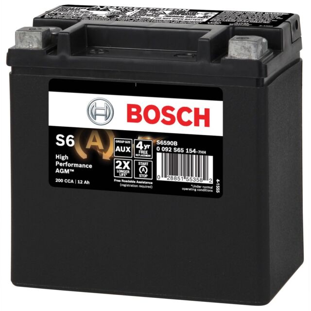 S4006 Batería Bosch 12V 60Ah 540A +/- Vehículos Asiáticos (Bornes cambiados)