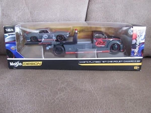 MAISTO Design Flatbed 1971 Chevrolet Camaro Z28 1:64 NEW LTD ED - Picture 1 of 6