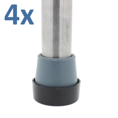 LIFESWONDERFUL Zimmer Gehgestellgleiter - passend für über 40 mm Basiszwinge für einfache Bewegung (4x)