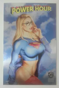 Power Hour #2 "SuperGirl" METAL COVER Clouds Nice Ed Fernando Rocha Pub #CC4 NM - Picture 1 of 3