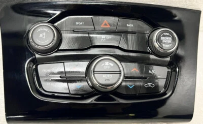 2015-2016 Chyrsler 300 Lower Center Stack A/C Heater Controls OE 56054893 - Image 1 of 3