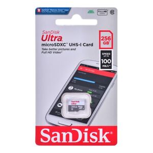 619659196516 SanDisk Ultra 256 GB MicroSDXC UHS-I Class 10 SanDisk