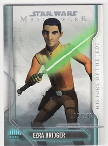 2018 Star Wars Masterwork History of the Jedi Foil #8 Ezra Bridger 282/299 - Bild 1 von 1