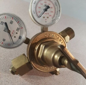 Victor 1-1/4" Dual Gasregler VTS 703 ME High Capacity Vts703 Gauge zweistufig - Bild 1 von 12