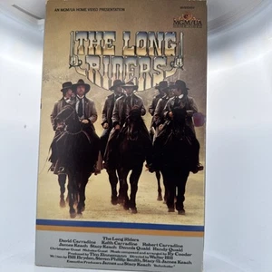The Long Riders David Carradine Quaid 1984 VHS MGM Home Video Big Box Side Open - Bild 1 von 2