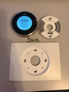 Google Nest 2nd Gen Thermostat Model 02A - used - Picture 1 of 3