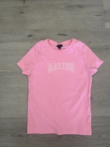 Art Class Kids Pink Malibu Logo T Shirt Size Large 10/12 - Picture 1 of 6