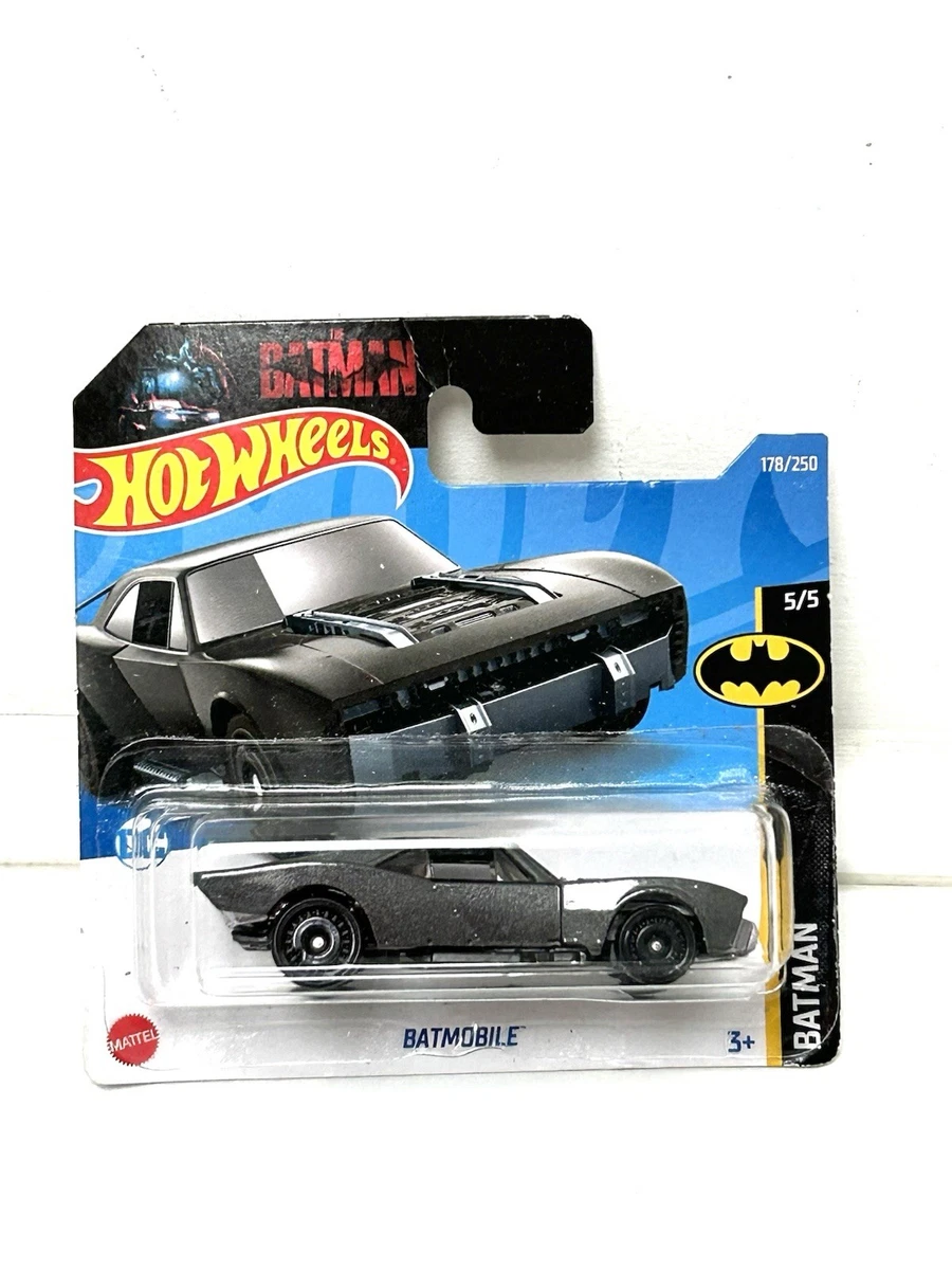 Hot Wheels Batmobile – TV Series Batman 4/5, HCV64, Short Card, Mattel 2022, Lizenzierte Sammler-Edition