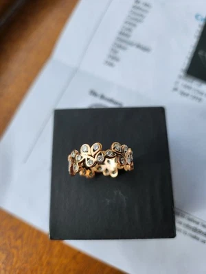 18ct Rose Gold Ring - Image 1 of 4