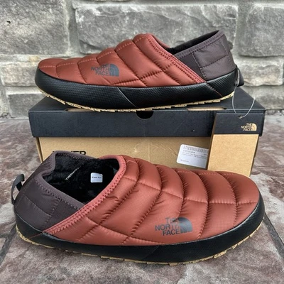Zapatillas Hombre 10 M - North Face ThermoBall Tracción Mula V Brandy Marrón Zapatos Foto 1 de 4