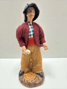 VINTAGE FRANZÖSISCHE STANTON TERRAKOTTA MANN PUPPE VON ARIANE CONSTANT FRANCE 1980er - Bild 1 von 4