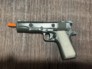 Vintage 1972 Army 45 Miniature Zee Toys Die Cast Metal Cap Gun - Picture 1 of 7