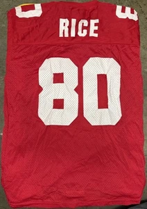 Vintage Jerry Rice San Francisco 49ers Reebok Pro Line Authentic NFL Jersey L - Picture 1 of 12