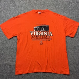 John Paul Jones Arena First Game Shirt XL Orange Virginia Cavaliers 2006 NCAA - Picture 1 of 7