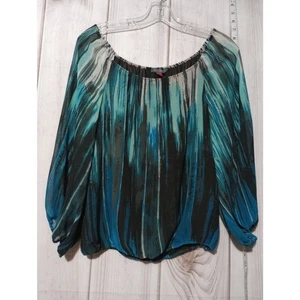 Vince Camuto Bluse Damen XS Chiffon transparente Ärmel Pullover Oberteil - Bild 1 von 7
