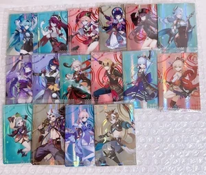 Genshin Impact Wafer Cards 1° e 2° serie set completo vendita all'ingrosso, nuovo - Foto 1 di 4