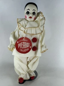 Effanbee 1970er Pierrot französische Pantomime Clown Puppe 4545/11 Zoll mit Etikett - Bild 1 von 3