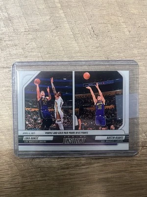 2024-25 Panini Instantáneo NBA #499 Luka Doncic Austin Reaves Lakers SSP #’d/235 Foto 1 de 2