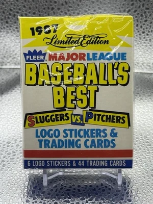 1987 Fleer бейсбол лучшие Sluggers против кувшинов полный комплект в заводской упаковке новый - Изображение 1 из 4