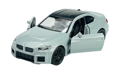WELLY BMW M2 G87 GREY 1:34 DIE CAST METAL MODEL NEW IN BOX 43833 - Image 1 of 4