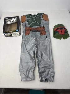 Star Wars Empire Strikes Back Ben Cooper 1980 Mask Costume Box Boba Fett Medium - Picture 1 of 17