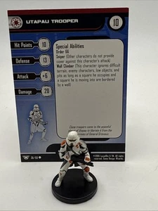 Utapau Trooper Star Wars Miniatures (2006) Champions 38/60 W/Card Republic - Picture 1 of 1