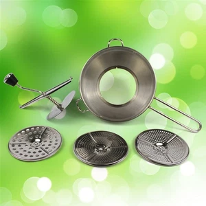 Food Blender Stainless Steel Vegetable Jam Making Supplies - Picture 1 of 11