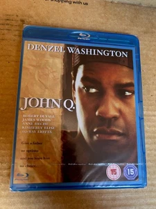 John Q (2002) Rare UK Reg B Blu Ray NEW & SEALED Denzel Washington Thriller - Picture 1 of 3